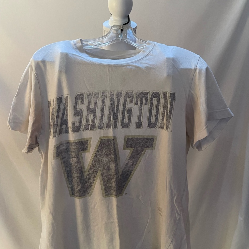 Washington Graphic Short Sleeve Tee - White